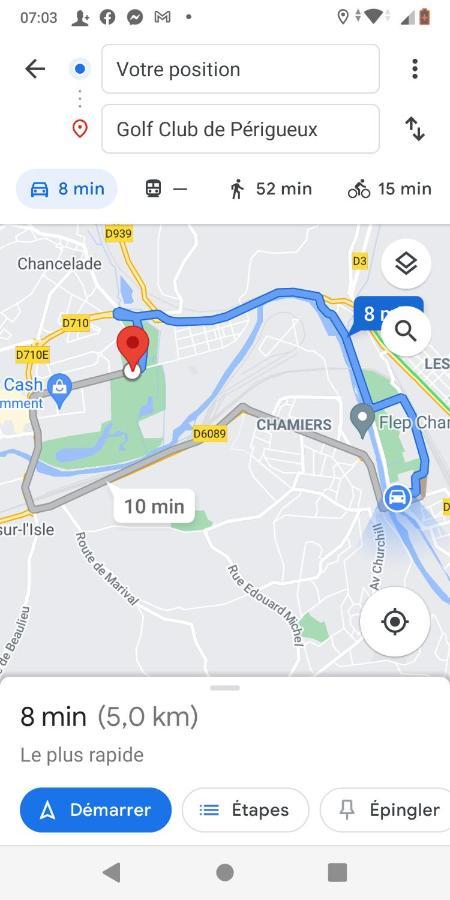 Chambre Cesar B&B- Au 1Er - Villa Chaumonty Perigueux Ngoại thất bức ảnh